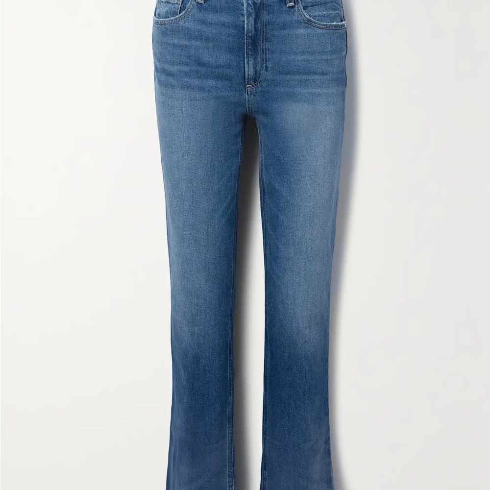 NWT PAIGE STELLA HIGH RISE MODERN STRAIGHT VINTAGE JEANS SIZE 33
